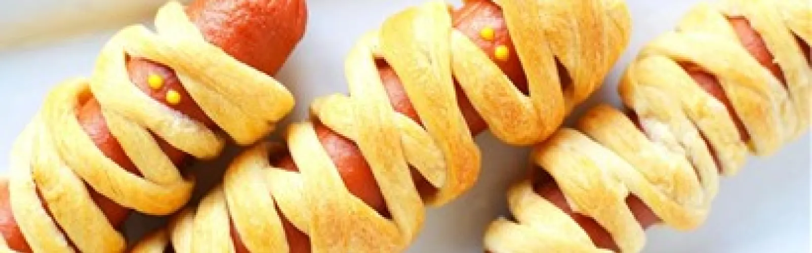 Mummy hotdogs.